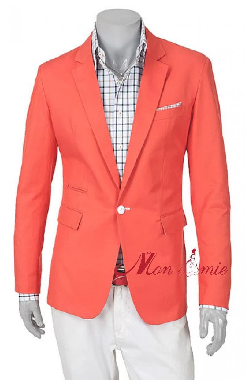 Blazer Cam San Hô Rực Nắng