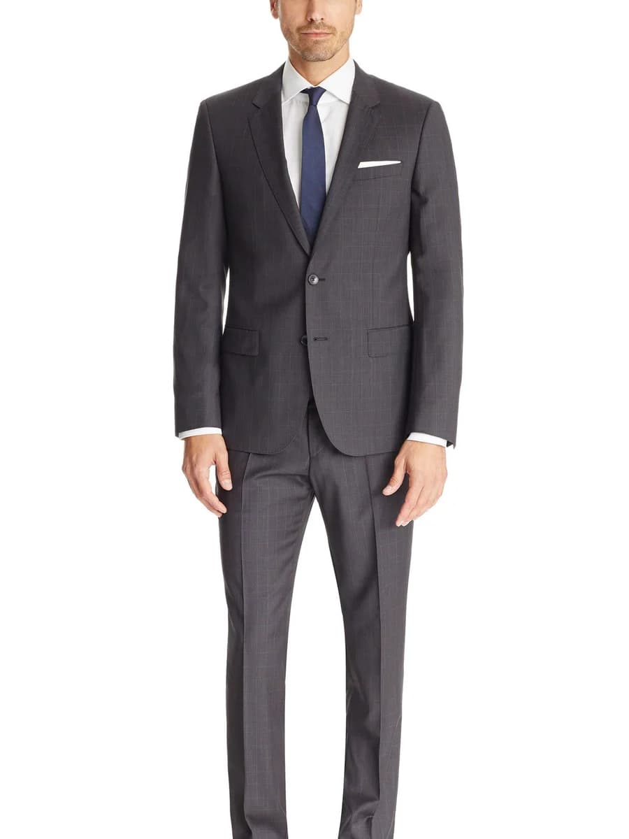 Suit Xám Kẻ Ô Chìm Glen Check
