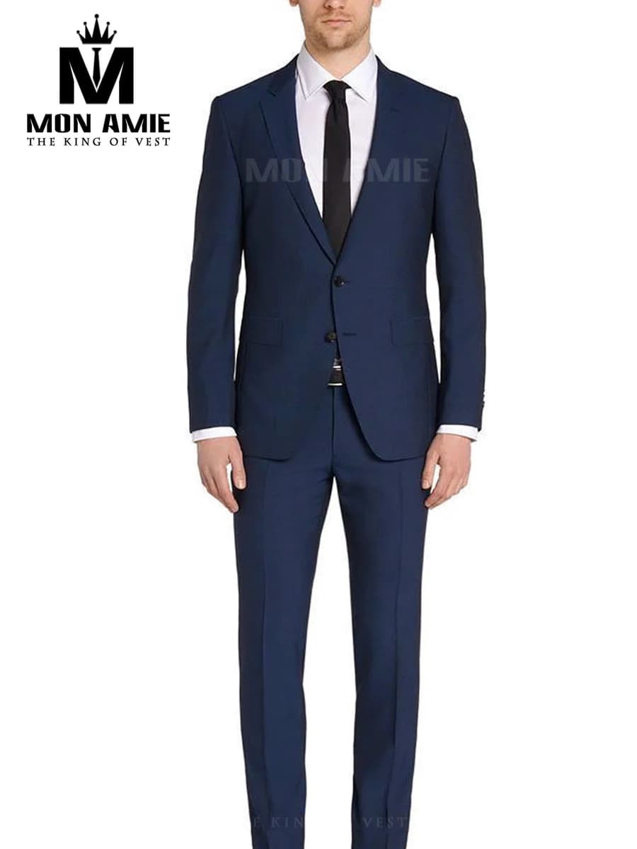 Suit Navy Trơn Nền Tảng