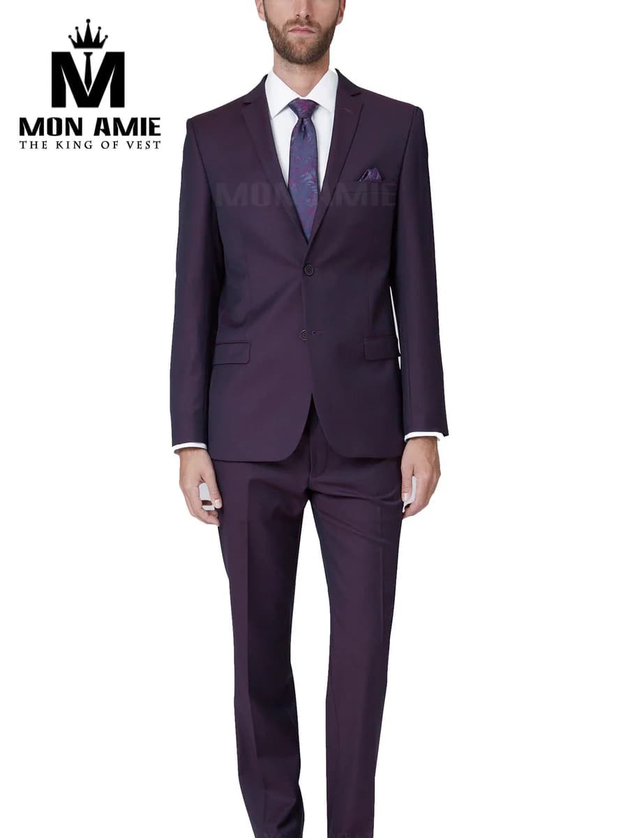 Suit Tím Mận Quý Phái