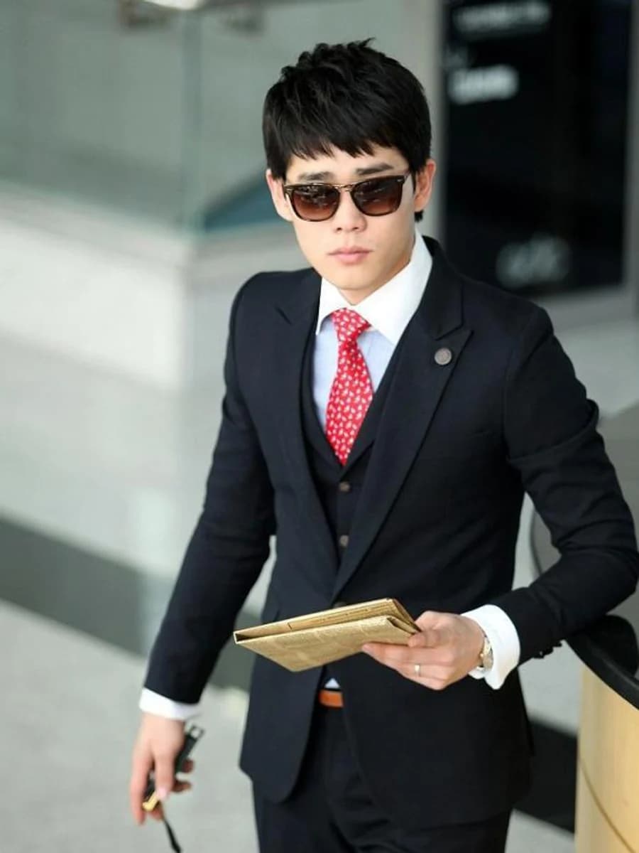 Vest Navy Ba Mảnh Đô Thị