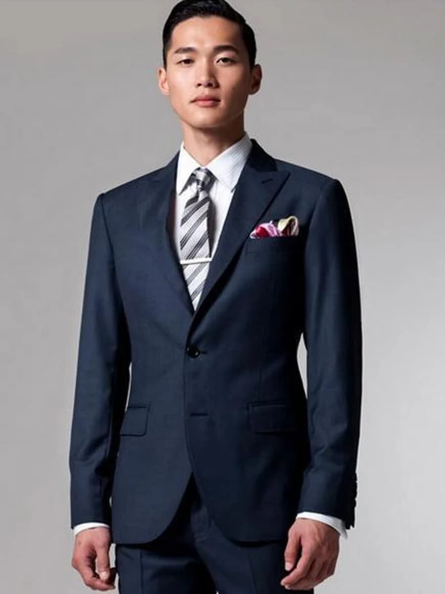 Vest Xanh Navy Ánh Thép