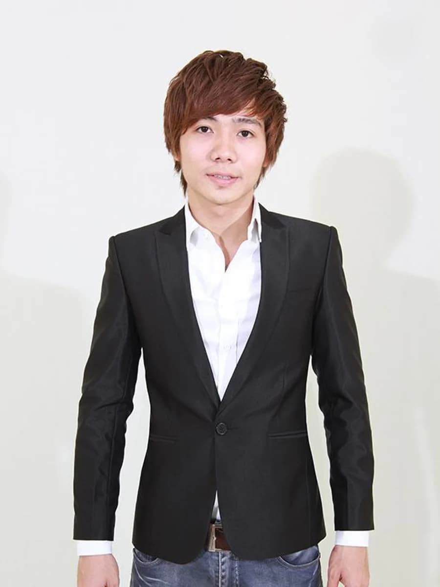 Blazer Đen Ánh Kim