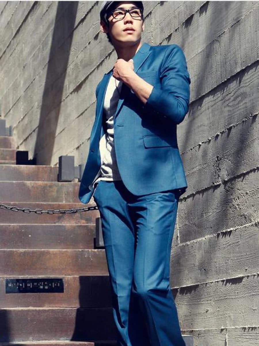 Vest Xanh Cobalt Rực Rỡ