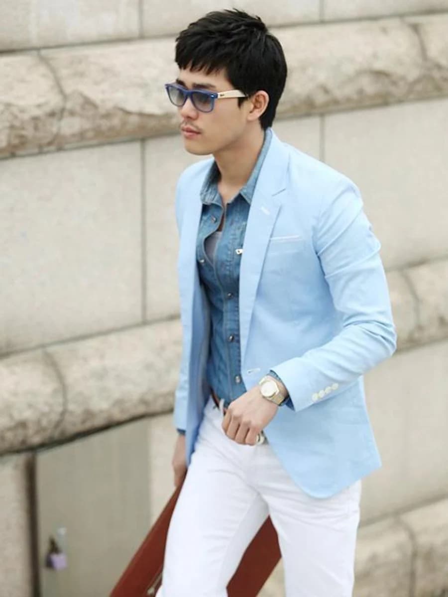 Blazer Xanh Thiên Thanh
