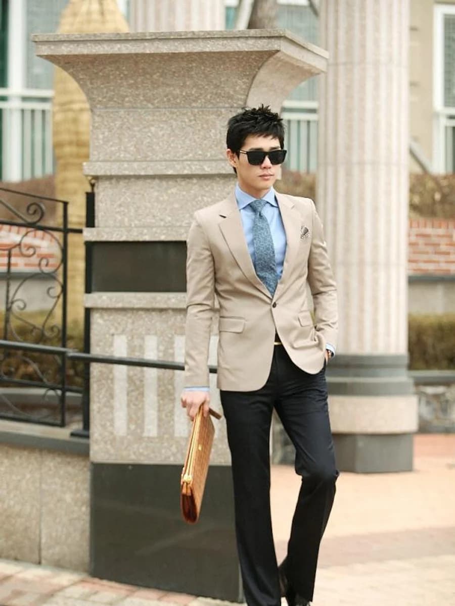 Blazer Be Cát Ấm