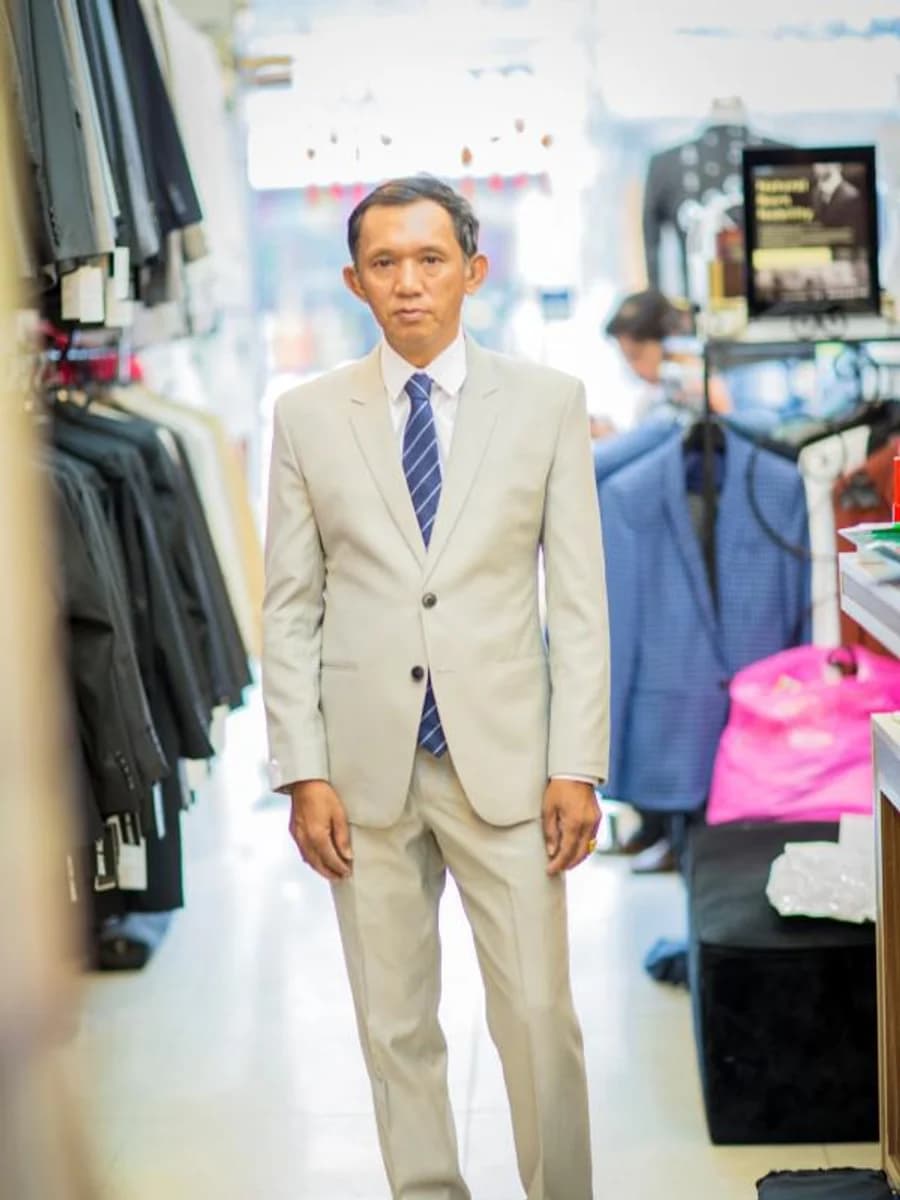 Vest Be Xám Thanh Nhã