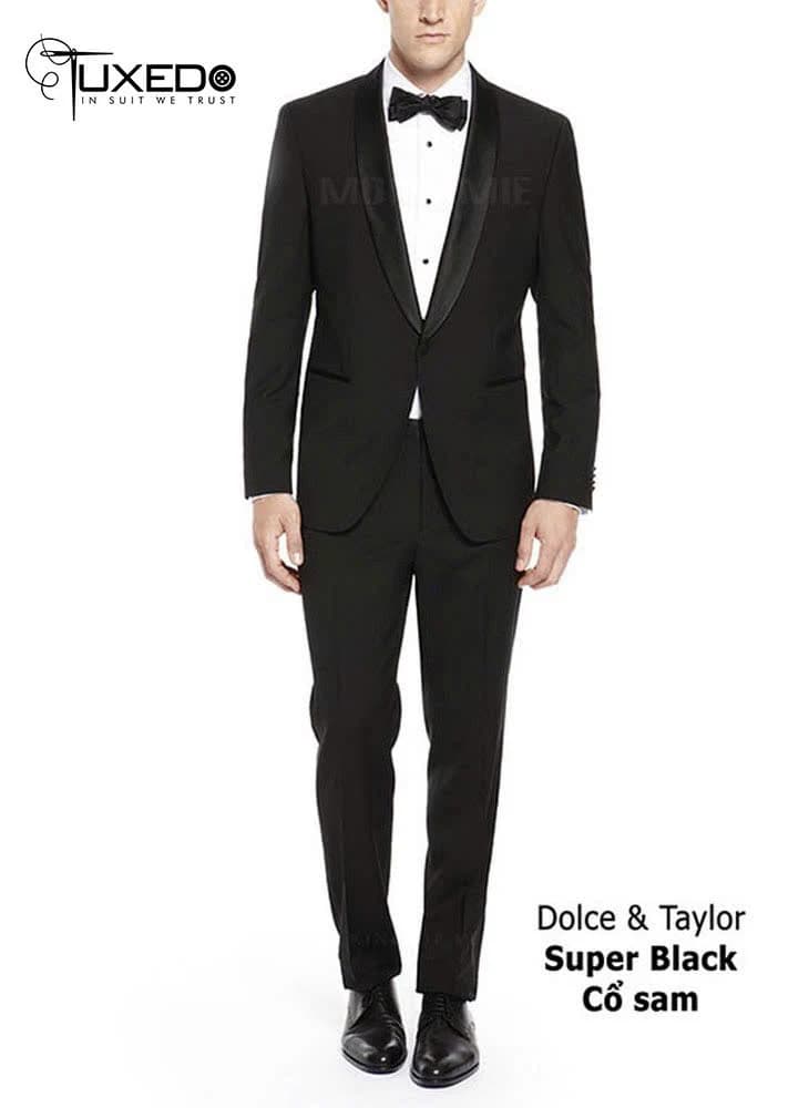 Tuxedo Đen Cổ Sam Super Black