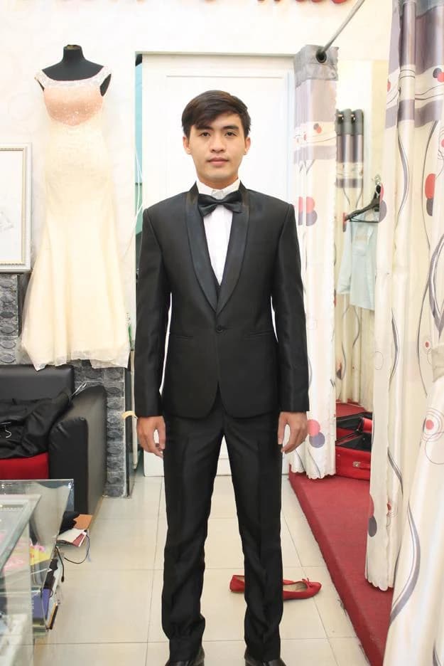 Tuxedo Ve Khăn Bản Rộng