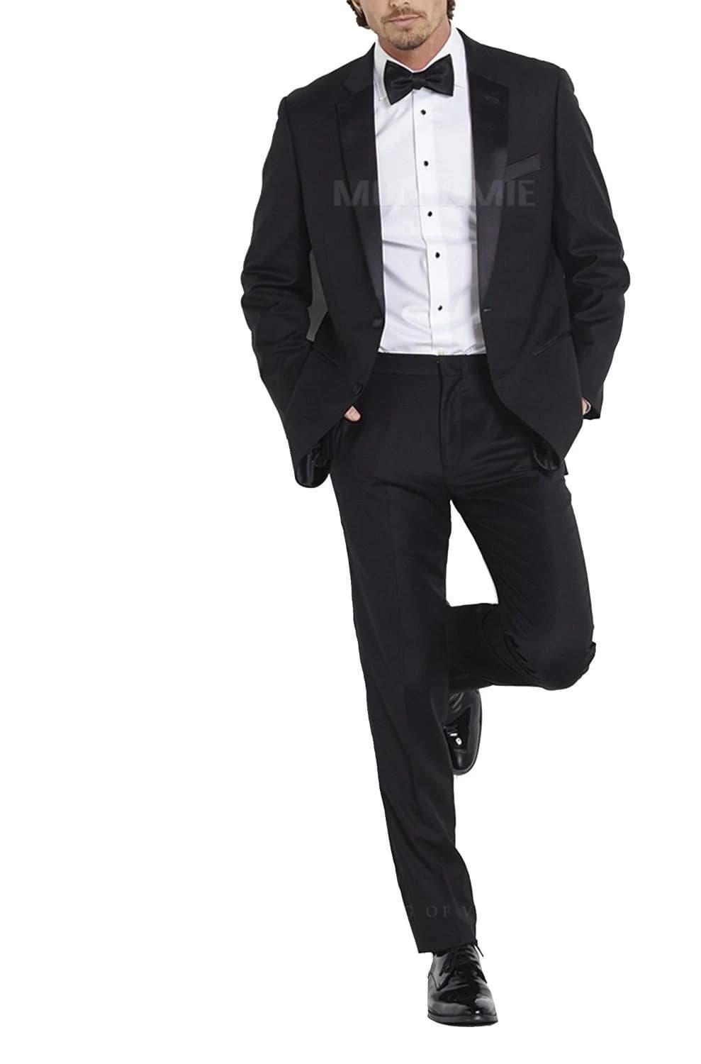 Tuxedo Cổ Điển Hai Nút