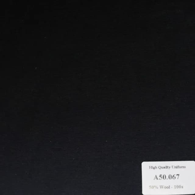 A50.067 Kaki Kevinlli - Vải Kaki - Đen Trơn