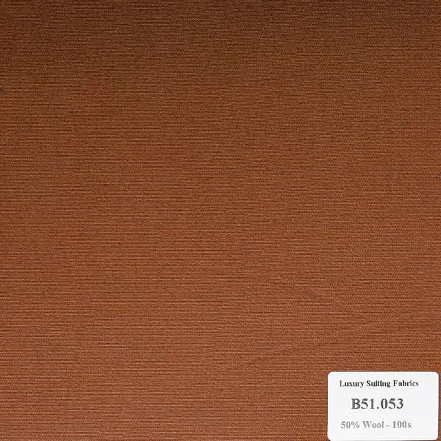 B51.053 Kaki Kevinlli - Vải Kaki - Nâu Cam