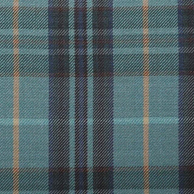 D591/1 Vercelli CX - Vải Suit 95% Wool - Xanh Dương Caro