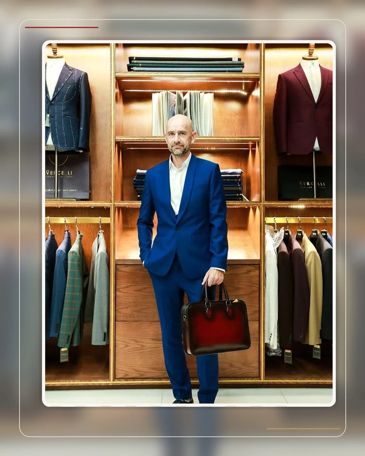 Bộ suit navy may đo Mon Amie — lựa chọn màu lý tưởng cho bộ suit đầu tiên