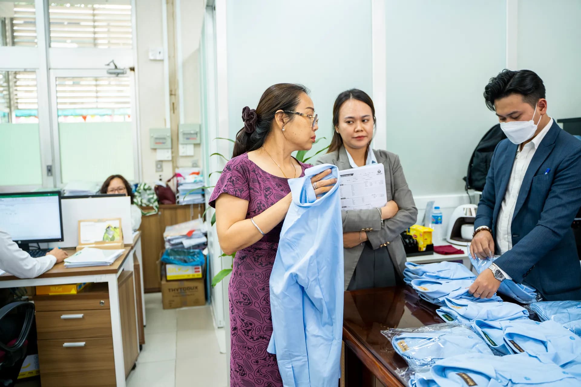 Đồng phục BV Chợ Rẫy — Mon Amie