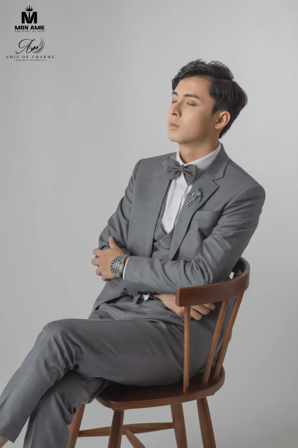 Suit Ba Mảnh Bốn Sắc — Mon Amie