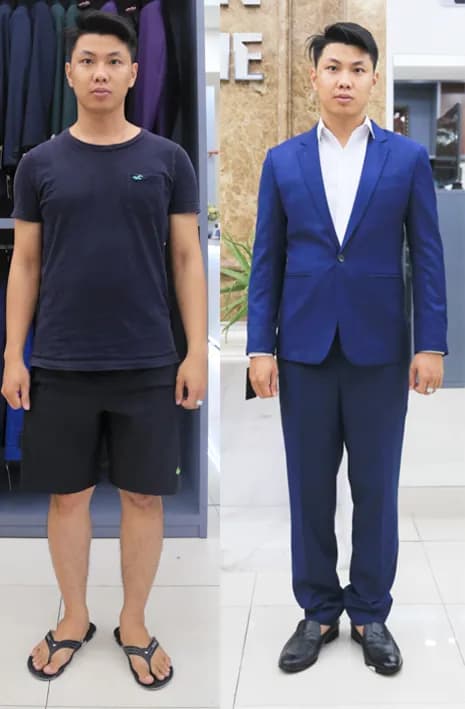 Trước & Sau may đo — Mon Amie
