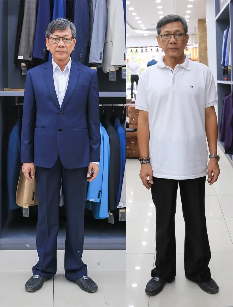 Trước & Sau may đo — Mon Amie