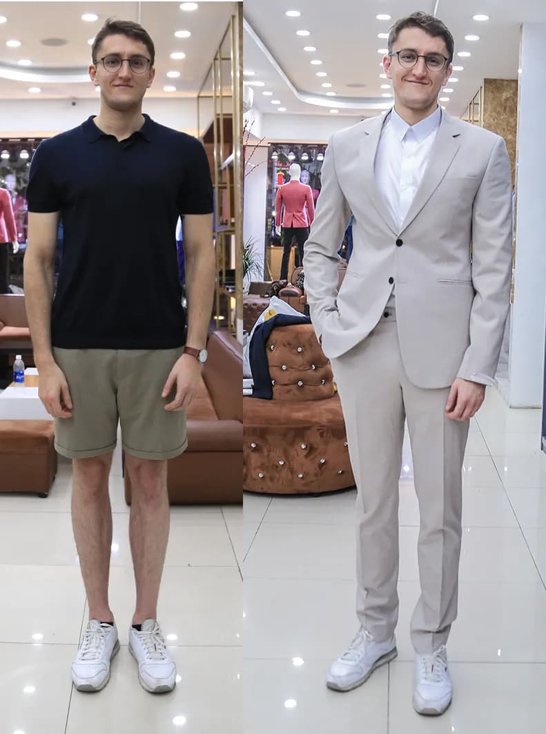 Trước & Sau may đo — Mon Amie