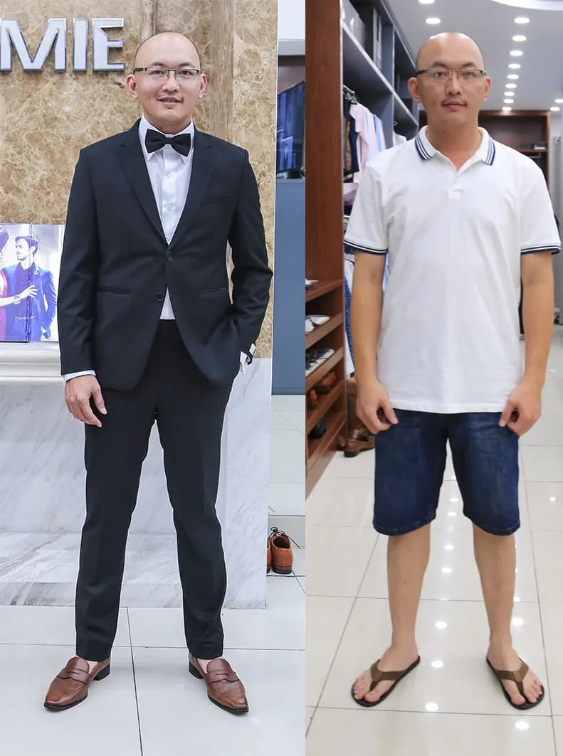 Trước & Sau may đo — Mon Amie