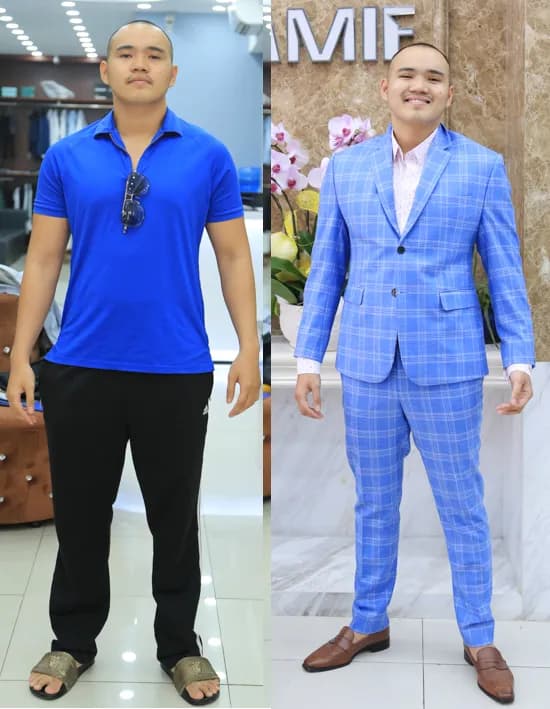 Trước & Sau may đo — Mon Amie
