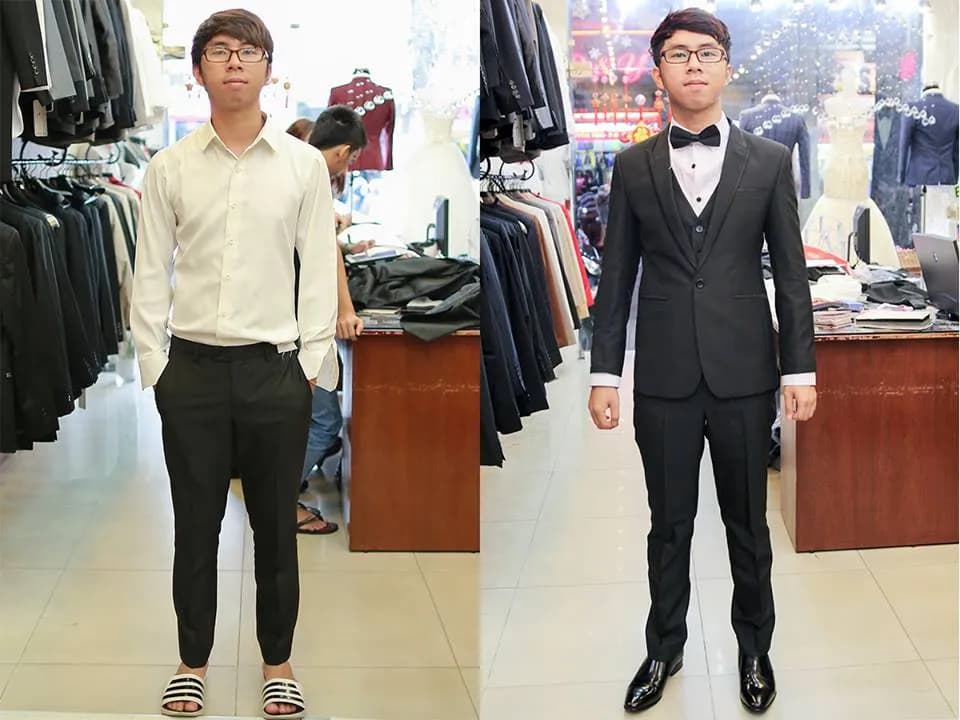 Trước & Sau may đo — Mon Amie