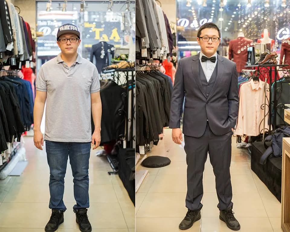Trước & Sau may đo — Mon Amie