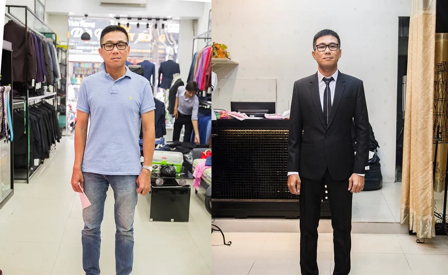 Trước & Sau may đo — Mon Amie