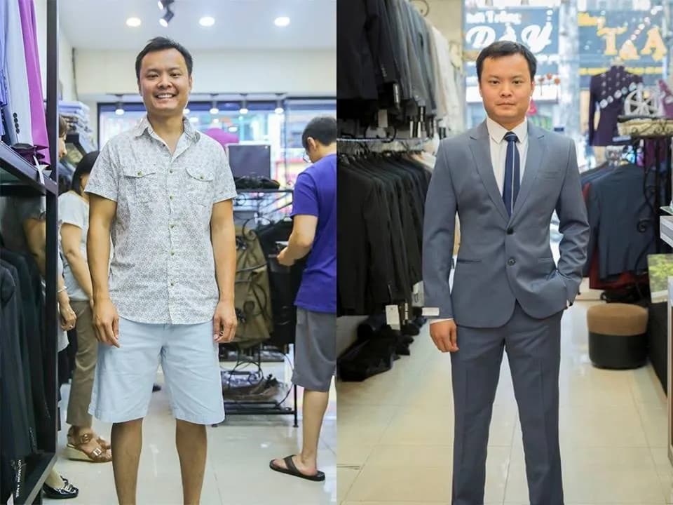 Trước & Sau may đo — Mon Amie