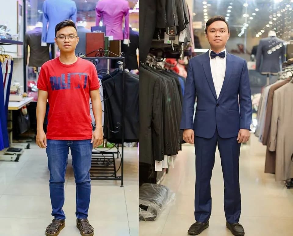 Trước & Sau may đo — Mon Amie