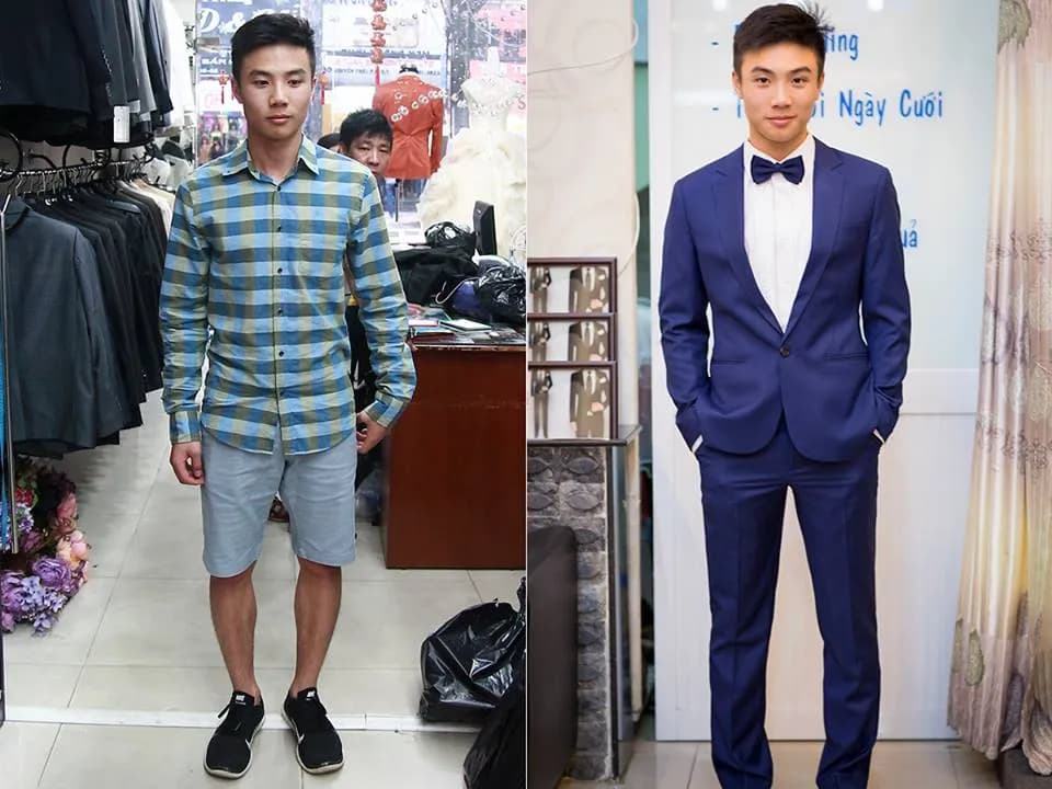 Trước & Sau may đo — Mon Amie