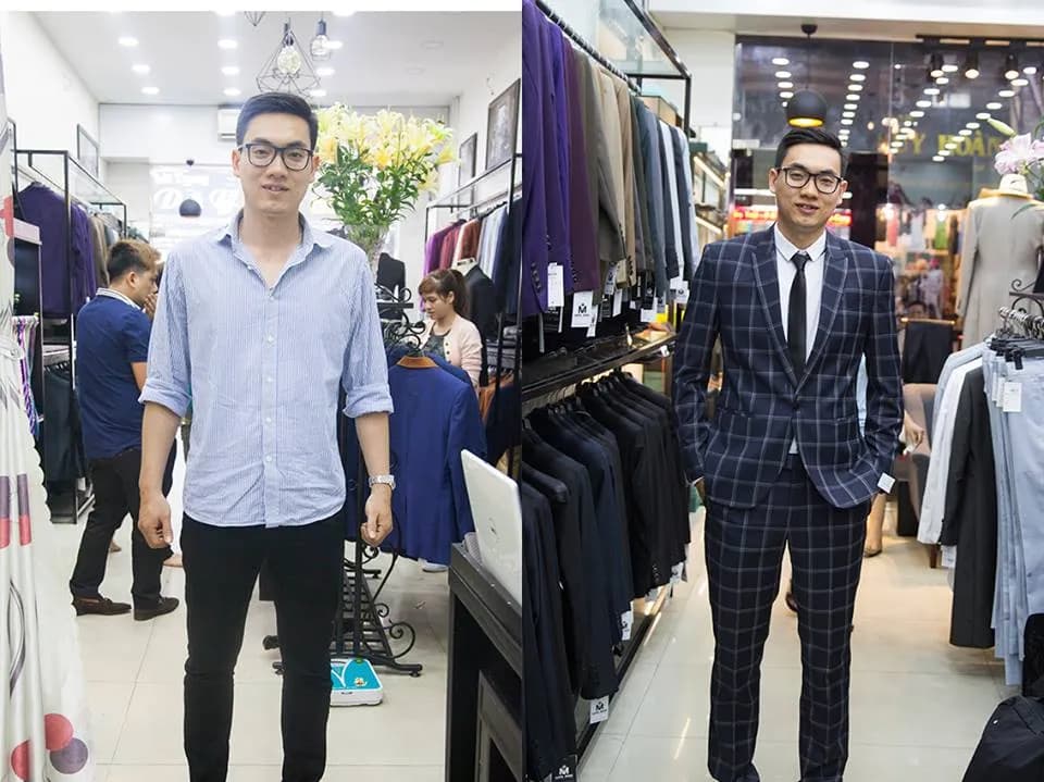 Trước & Sau may đo — Mon Amie