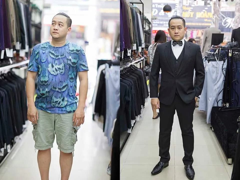 Trước & Sau may đo — Mon Amie