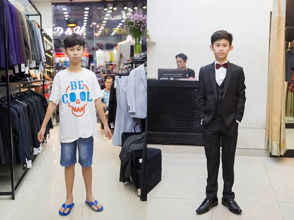 Trước & Sau may đo — Mon Amie