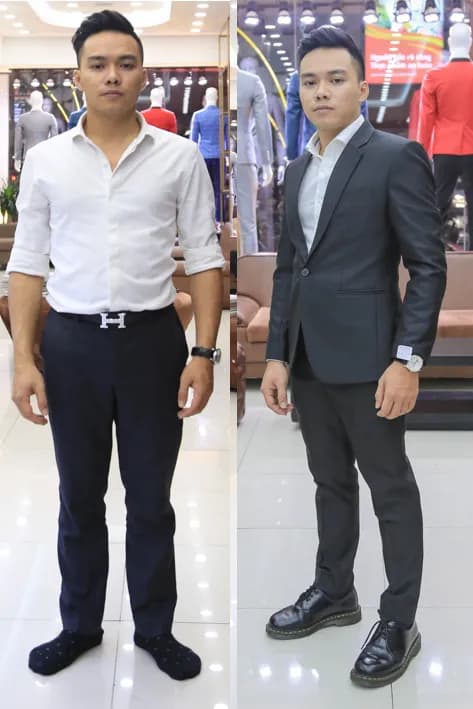 Trước & Sau may đo — Mon Amie
