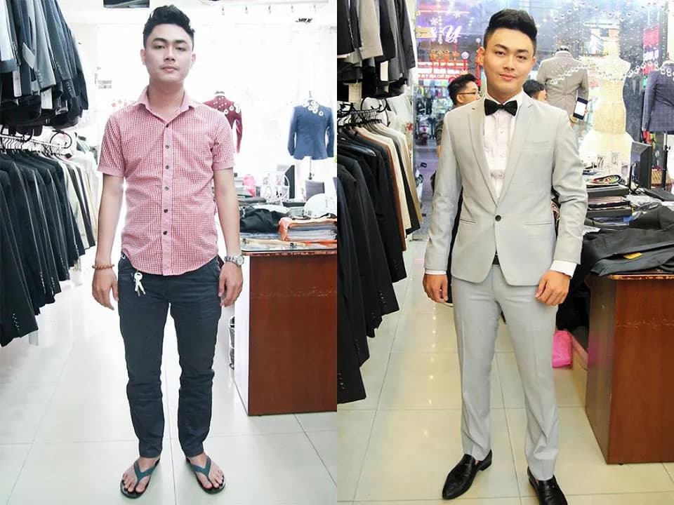 Trước & Sau may đo — Mon Amie