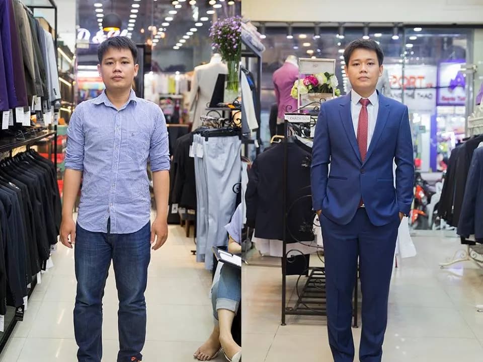 Trước & Sau may đo — Mon Amie