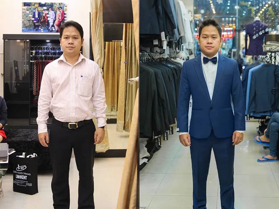 Trước & Sau may đo — Mon Amie