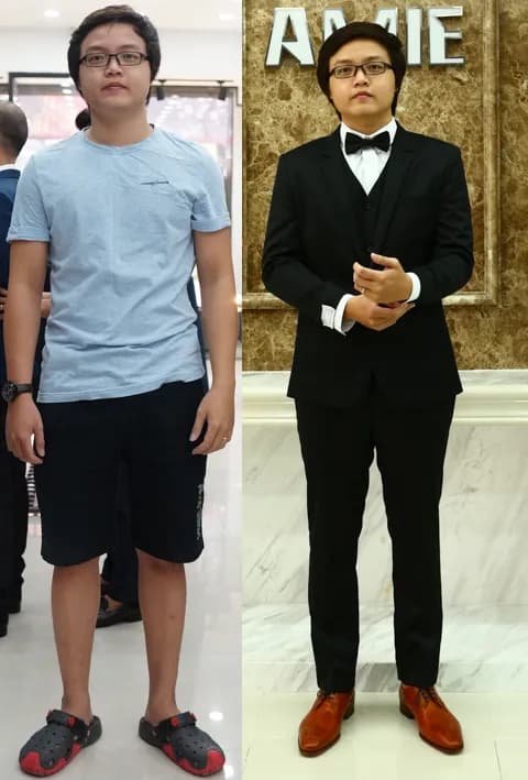 Trước & Sau may đo — Mon Amie