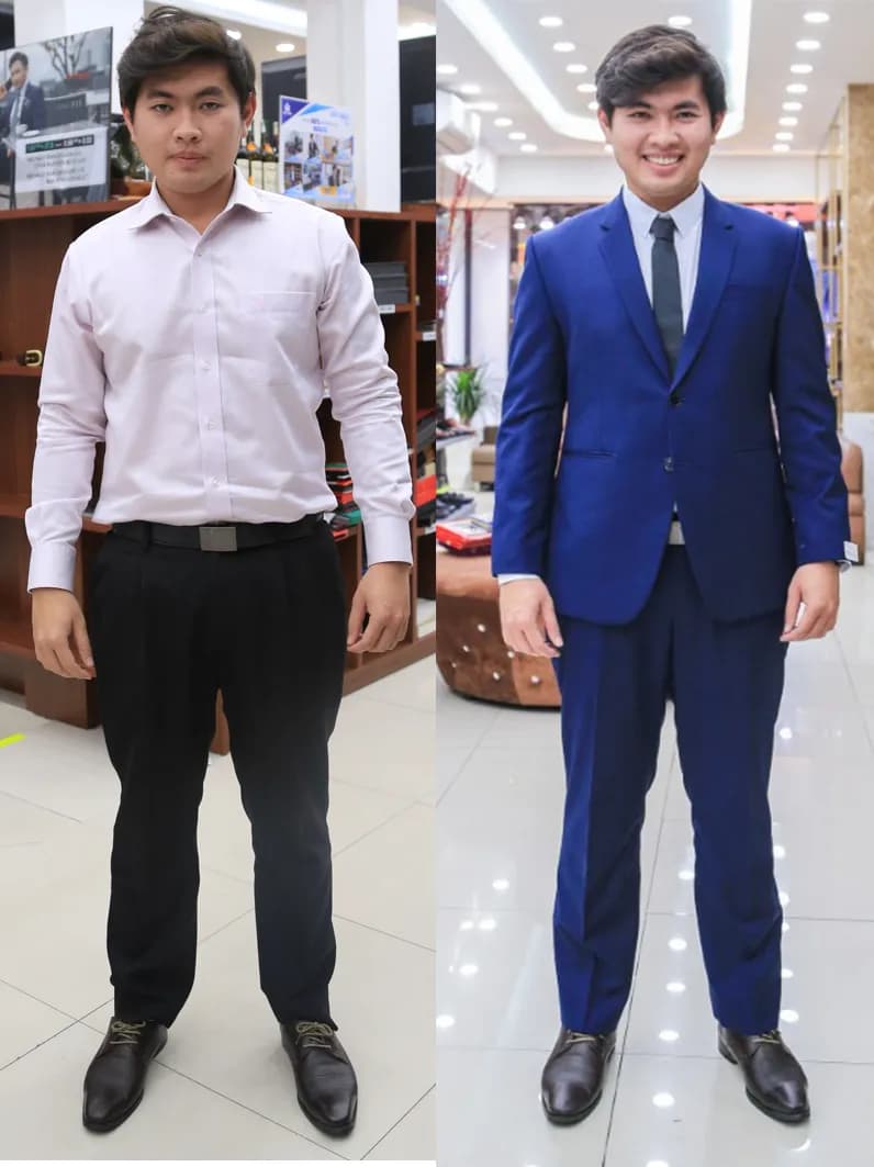 Trước & Sau may đo — Mon Amie