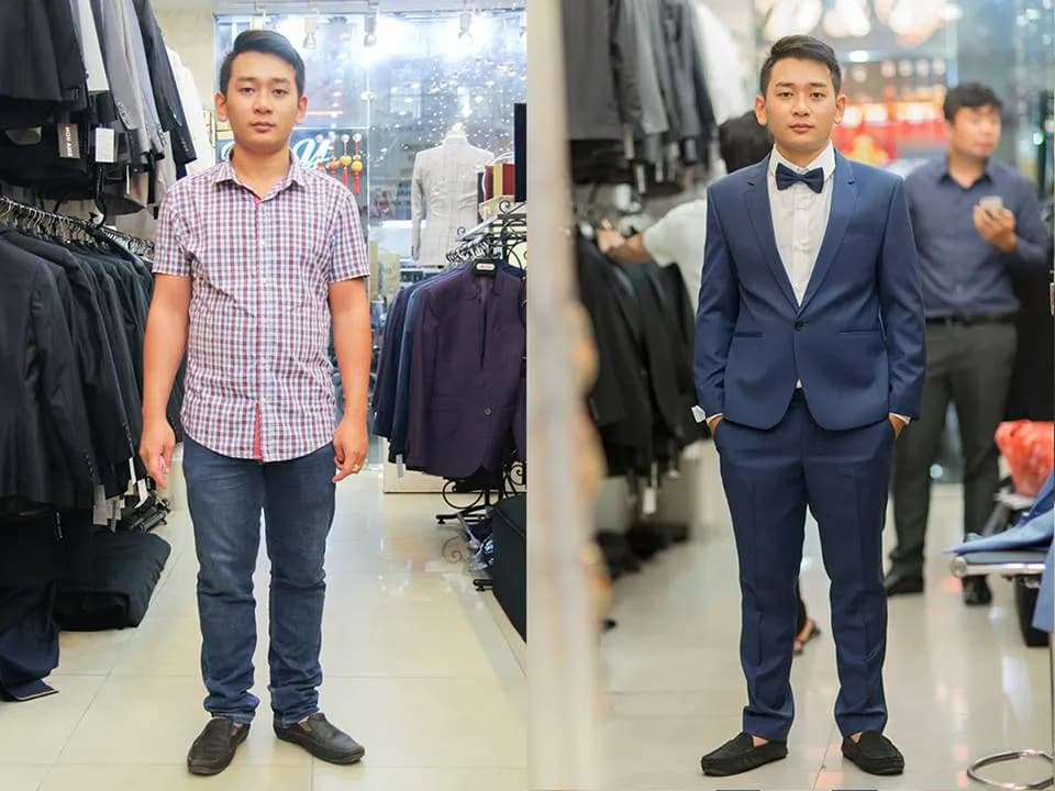 Trước & Sau may đo — Mon Amie
