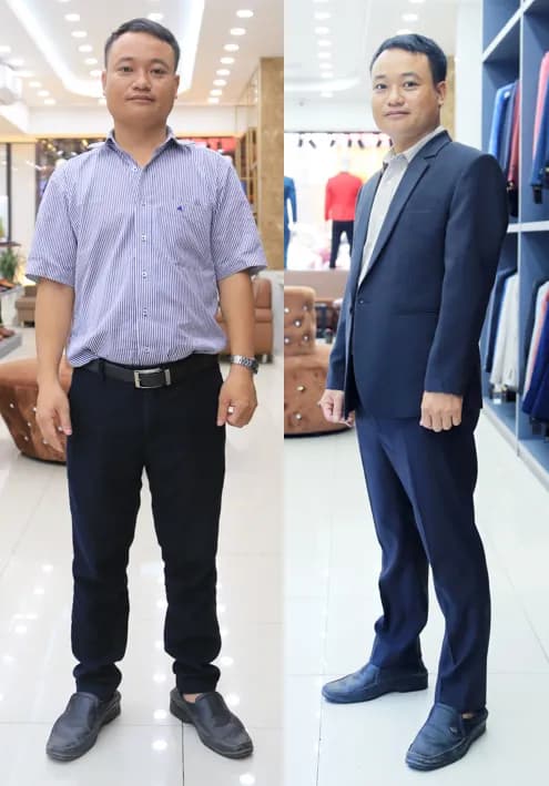 Trước & Sau may đo — Mon Amie