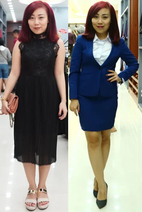 Trước & Sau may đo — Mon Amie