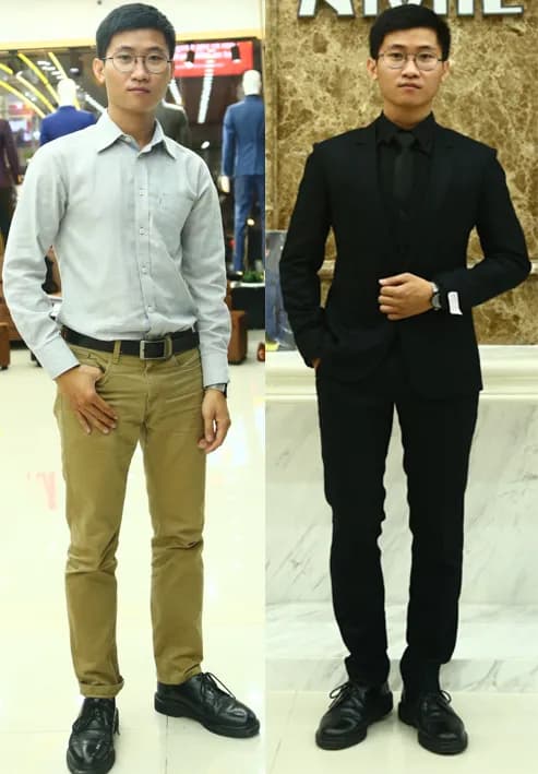 Trước & Sau may đo — Mon Amie