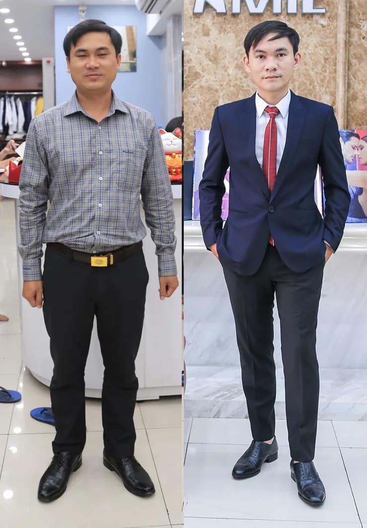Trước & Sau may đo — Mon Amie