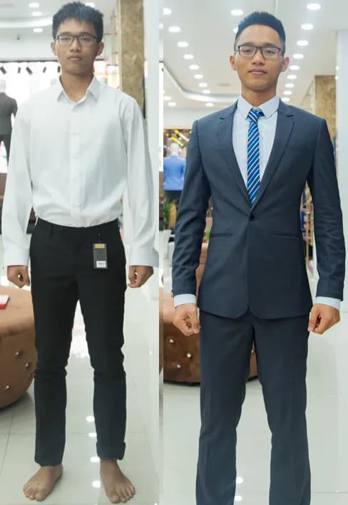 Trước & Sau may đo — Mon Amie