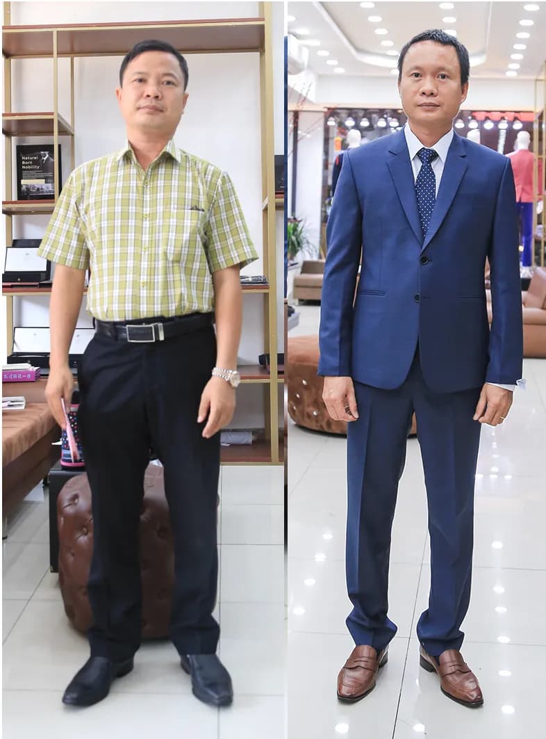 Trước & Sau may đo — Mon Amie