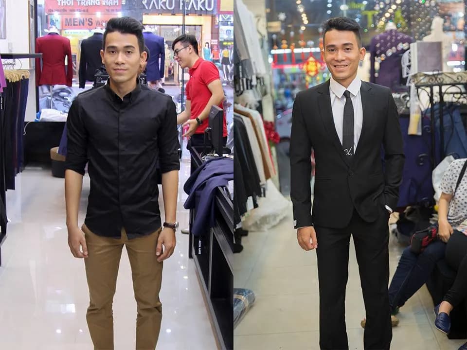 Trước & Sau may đo — Mon Amie
