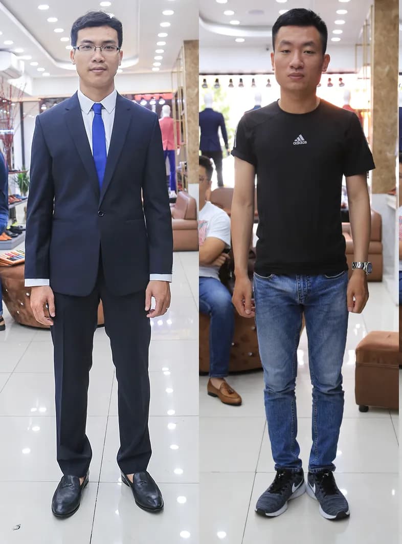 Trước & Sau may đo — Mon Amie