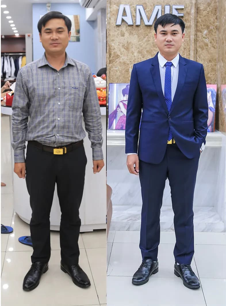Trước & Sau may đo — Mon Amie